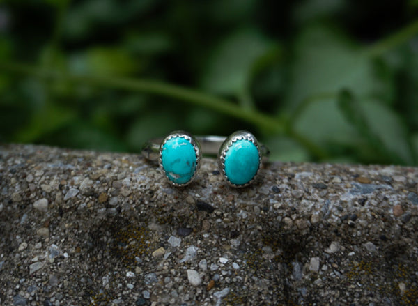 Twin Tides Adjustable Ring Size 8 1/2ish