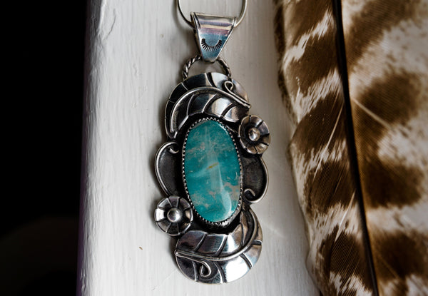 Woodland Portal Necklace Royston Turquoise