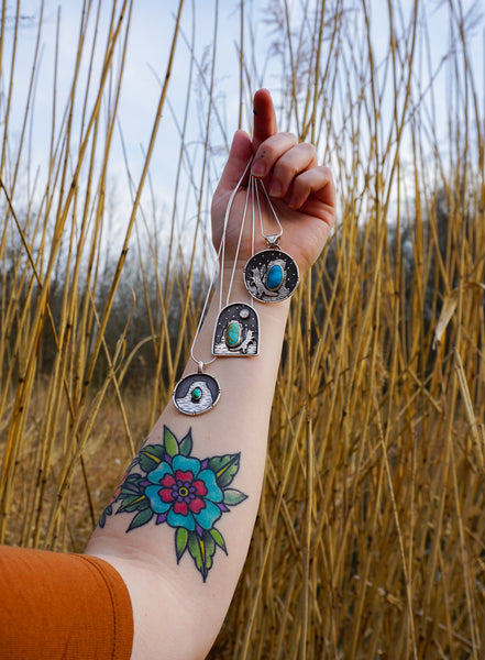 Utah Canyons Fox Necklace