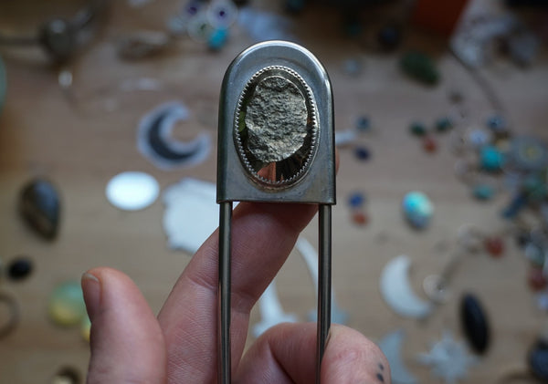 Safety Pin Pyrite