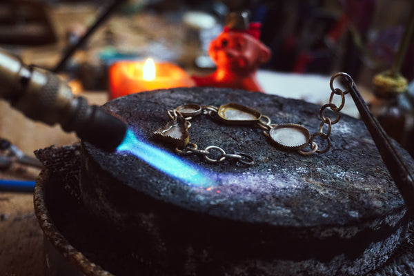 Sip, Silver & Solder|Beginner Silversmithing Workshop Aug. 6th