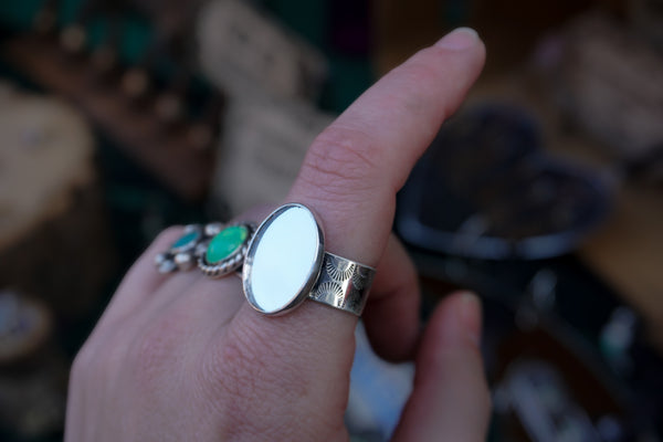 The Portal Ring, Made To Order Silver Ring