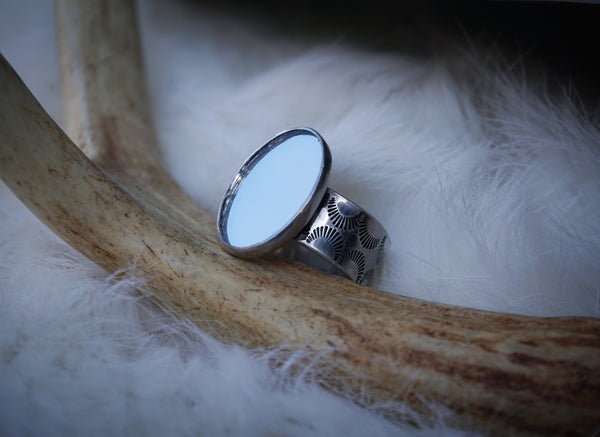The Portal Ring, Made To Order Silver Ring