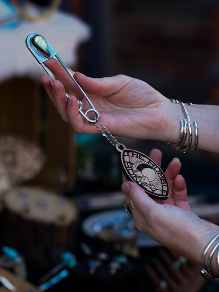 Safety Pin Seraphinite