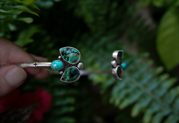 Ocean Empress Abalone Neck Cuff