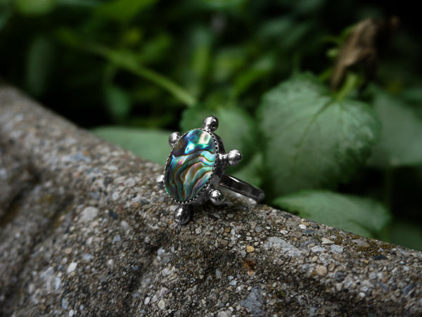 Tidepool Abalone Ring Size 7