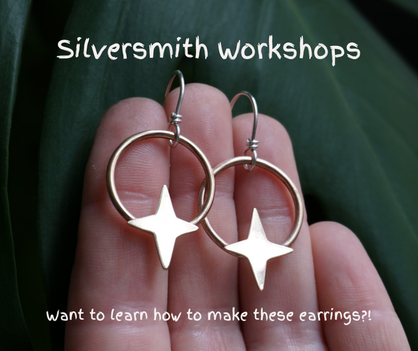 Sip, Silver & Solder|Beginner Silversmithing Workshop Aug. 6th