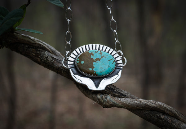 Healing Hands Turquoise Necklace